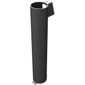Ground socket with | arresting mechanism | for  60 /  76 mm | tube posts | for  76 mm tubular post | 500 mm long